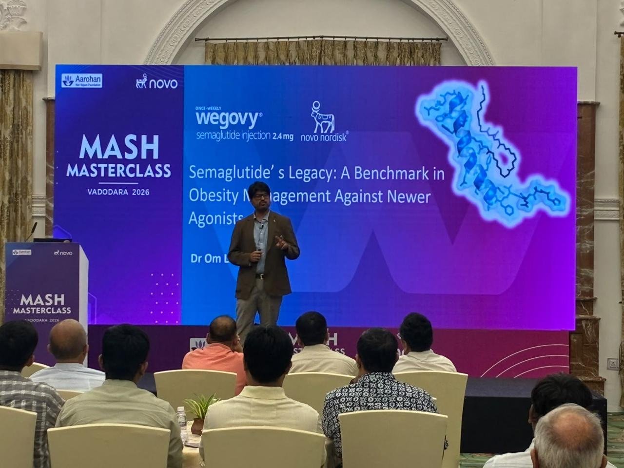 Physicians attending the MASH Masterclass in Vadodara