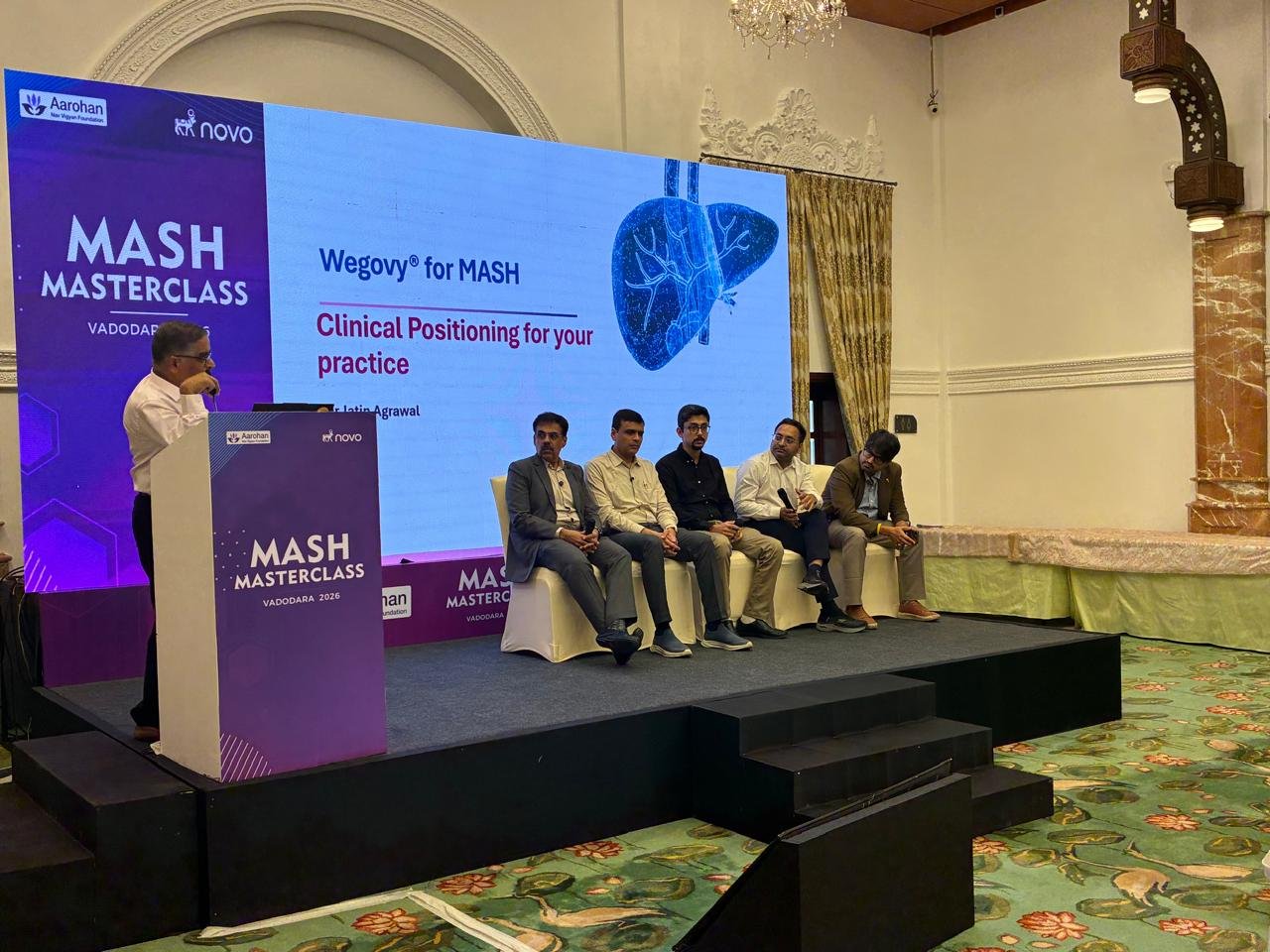 Academic presentation during the MASH Masterclass